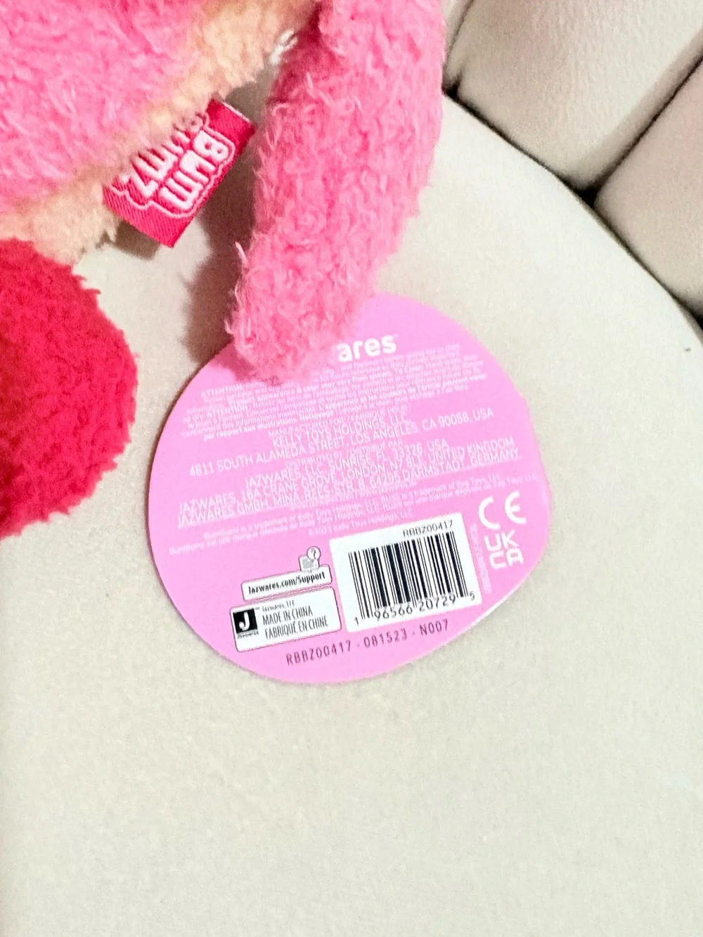 Pink Heart Plush Pillow - Cute Heart-Shaped Home Accent